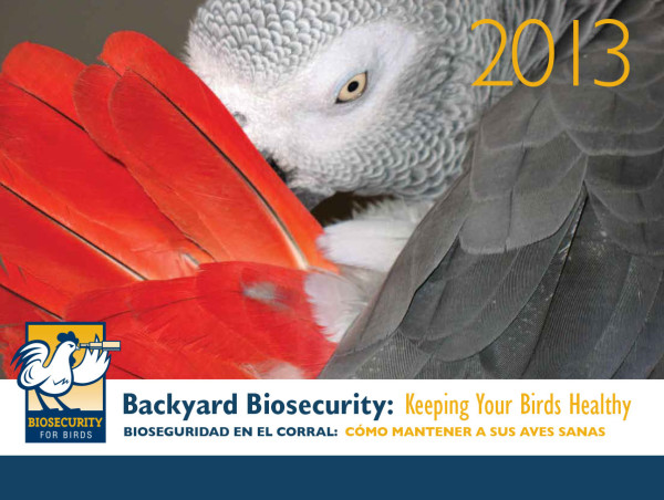 Biosecurity for Birds calendar 2013